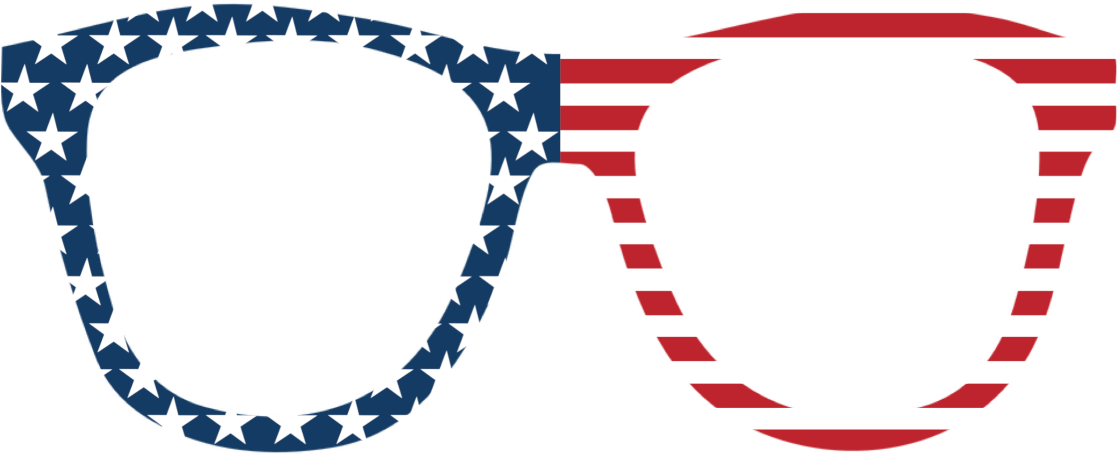 Click The Following Links To Print The Of July Photo - Sunglasses (2431x1302), Png Download