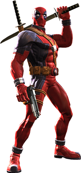 Deadpool - Deadpool Marvel Png (288x615), Png Download