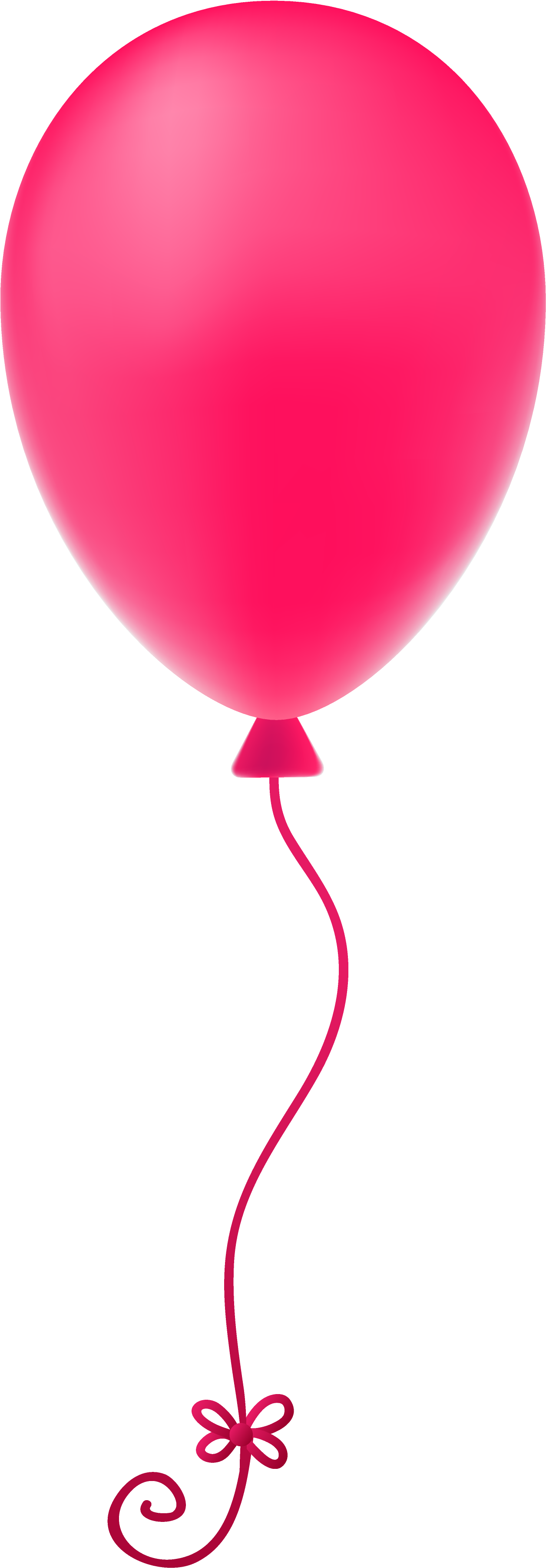 Pink Balloon Png Image - Pink Balloon Balloon Png (2088x3856), Png Download