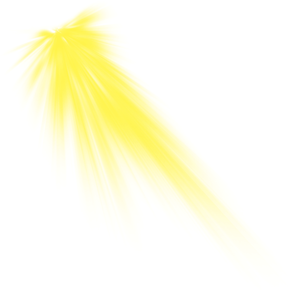 Yellow Sun Light Effect Png Beam, Light Png For Picsart, - Png Yellow Para Photosho (640x640), Png Download