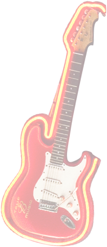 Left Column Guitar - Bass Guitar Png Pink (240x530), Png Download