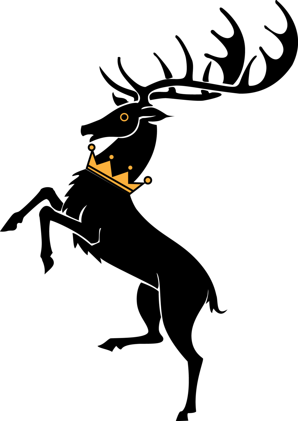 House Baratheon By Azraeuz - Game Of Thrones Baratheon Sigil (1024x1448), Png Download