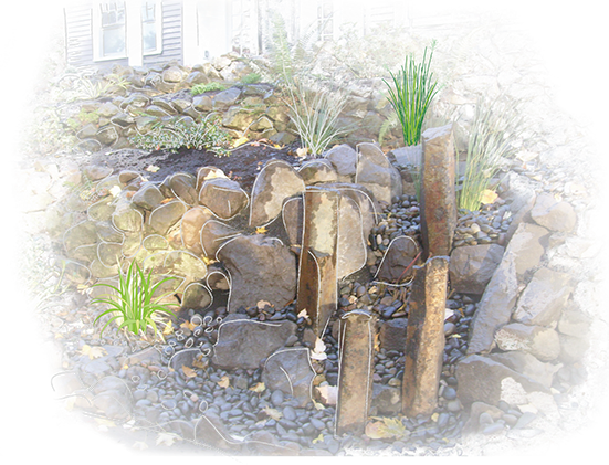 Fountain (551x421), Png Download