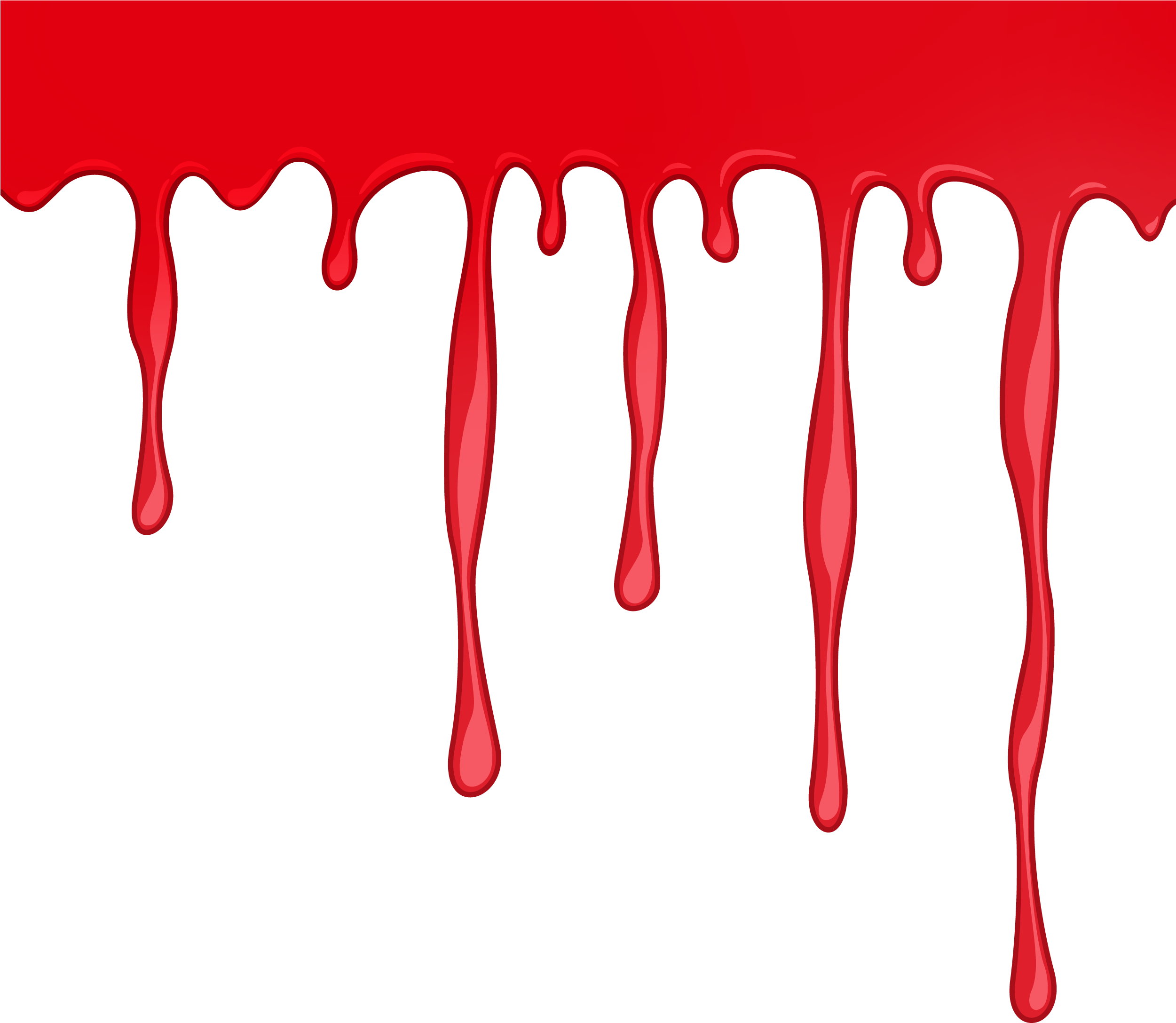 Svg Library Blood Clipart Dripping Red Paint Dripping Png (2500x2284