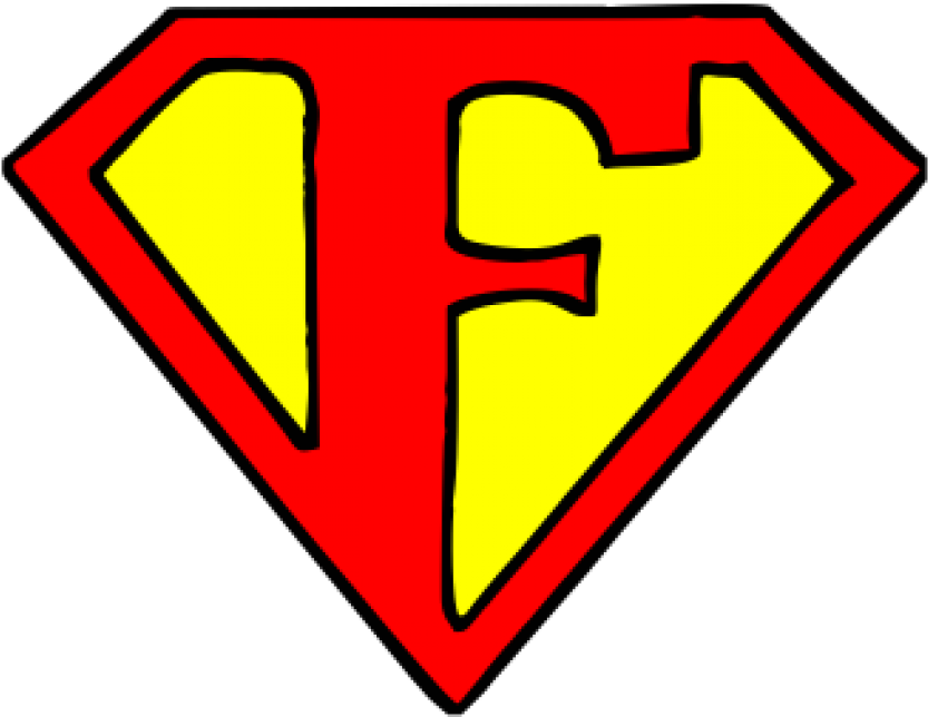 Superman F Logo Png - Superman Logo With F (870x1110), Png Download