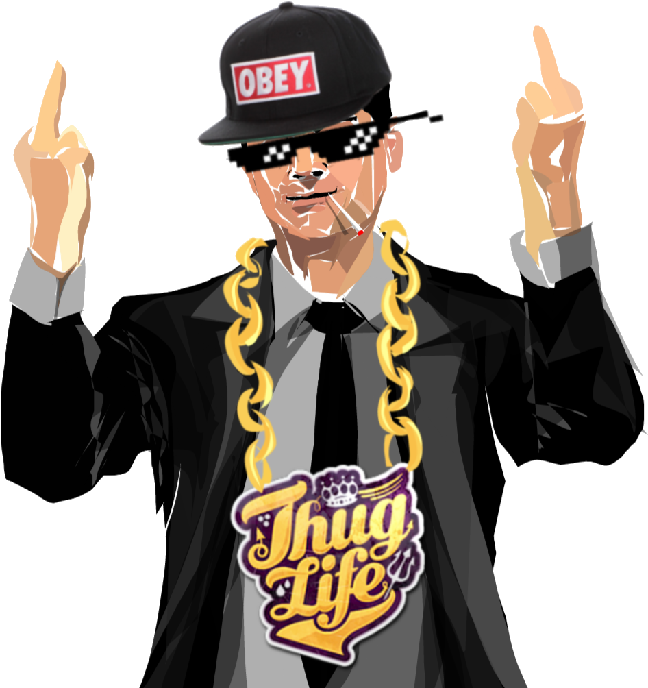 Ben Shapiro Thug Life Logo - Ben Shapiro Thug Life (1017x1017), Png Download