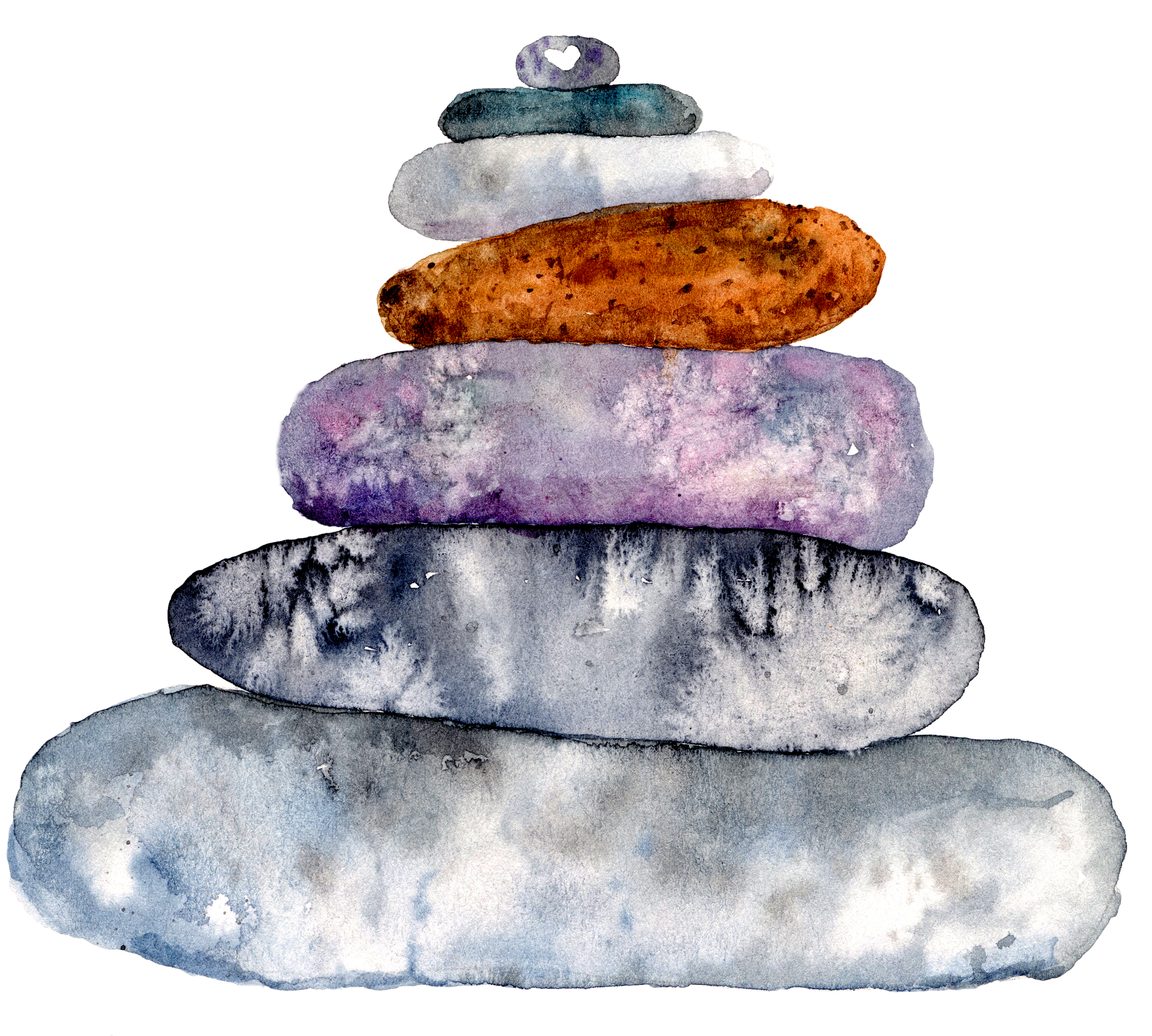 Heart Of A Cairn (4099x3685), Png Download