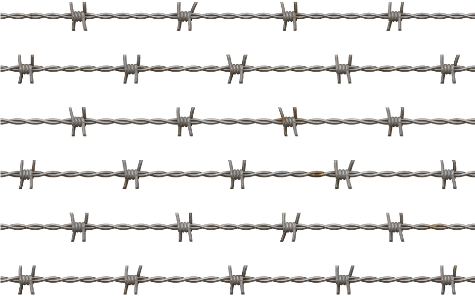 Barbed Wire Transparent Background (714x480), Png Download