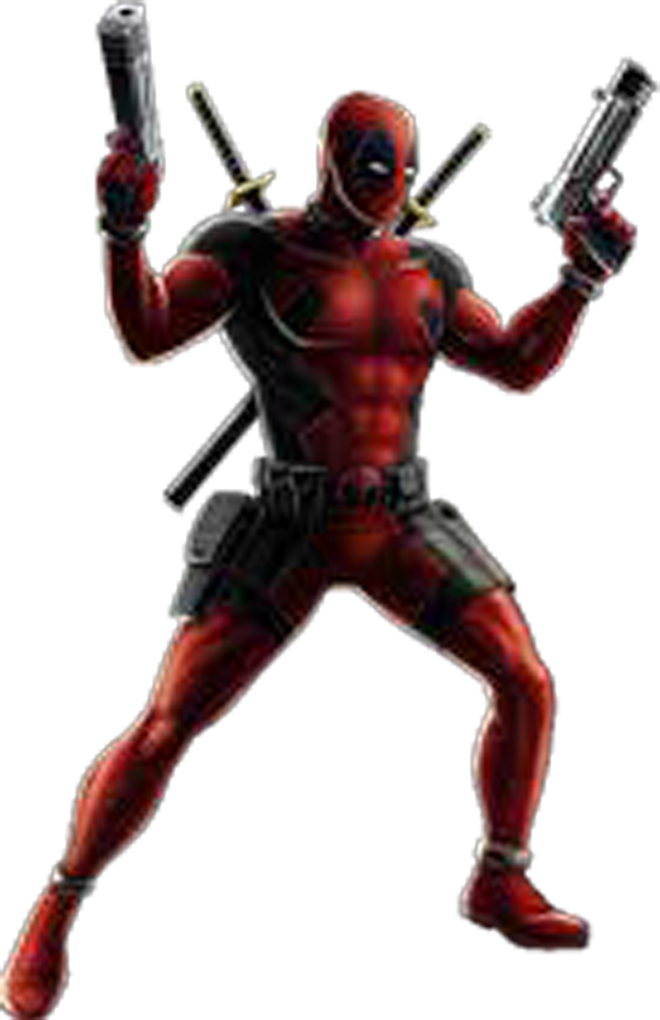 Marvel Alliance Deadpool (600x928), Png Download