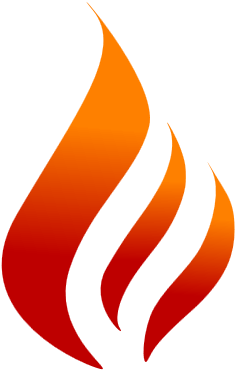 Fire Flame Cartoon Png - Flame (378x596), Png Download
