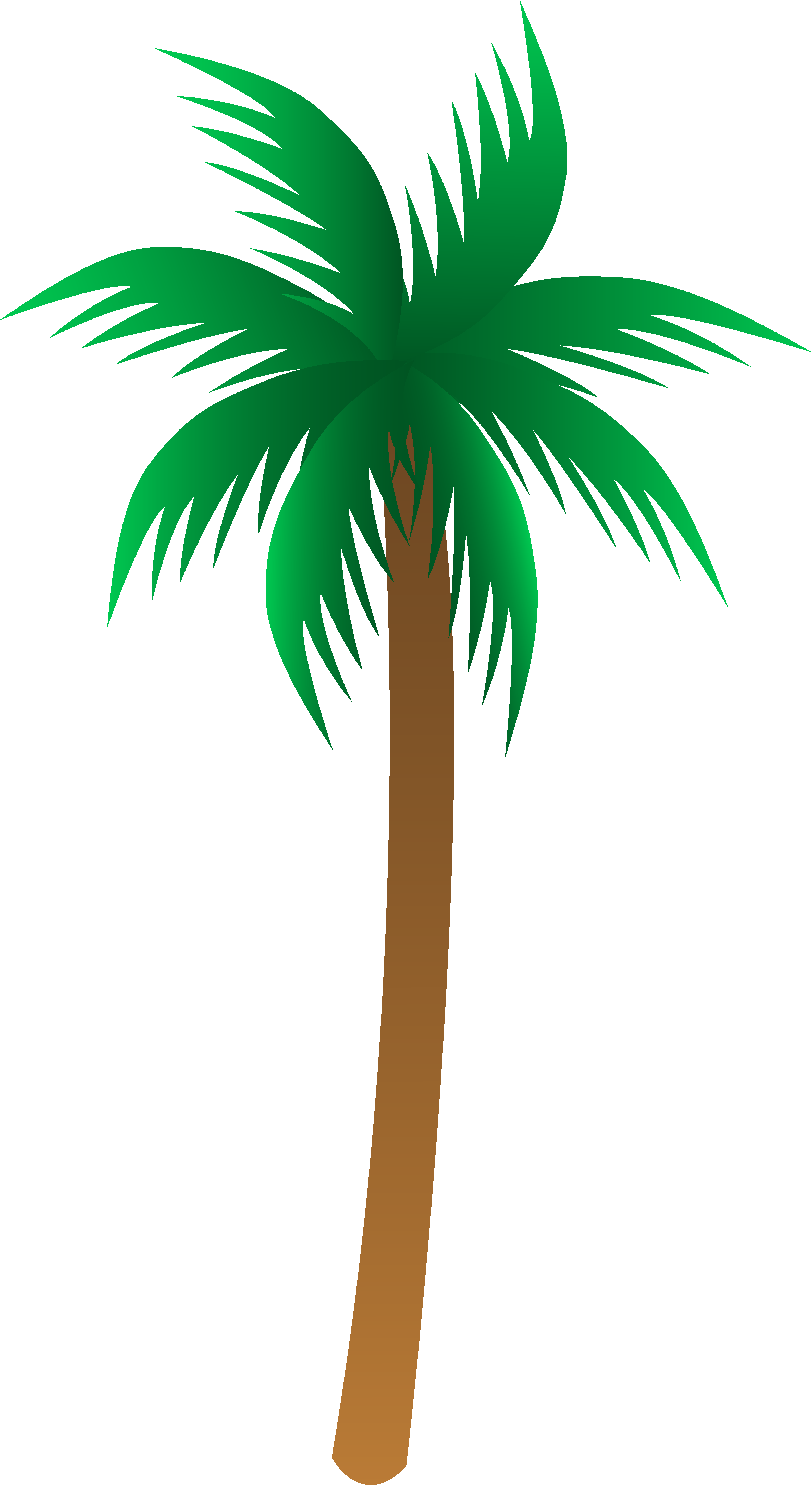 Palm Tree Watercolor Png Palm Tree Clipart Vector Full Size Png Download Seekpng