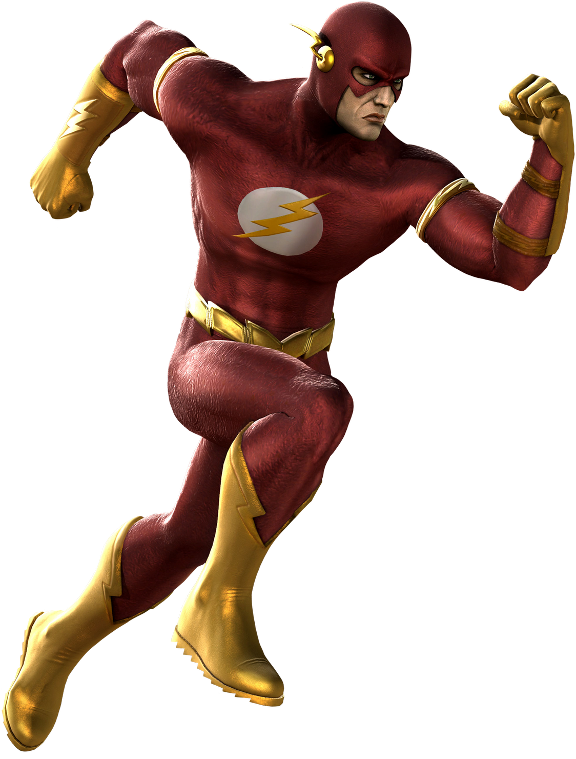The Flash - Flash Mortal Kombat Vs Dc Universe (491x642), Png Download