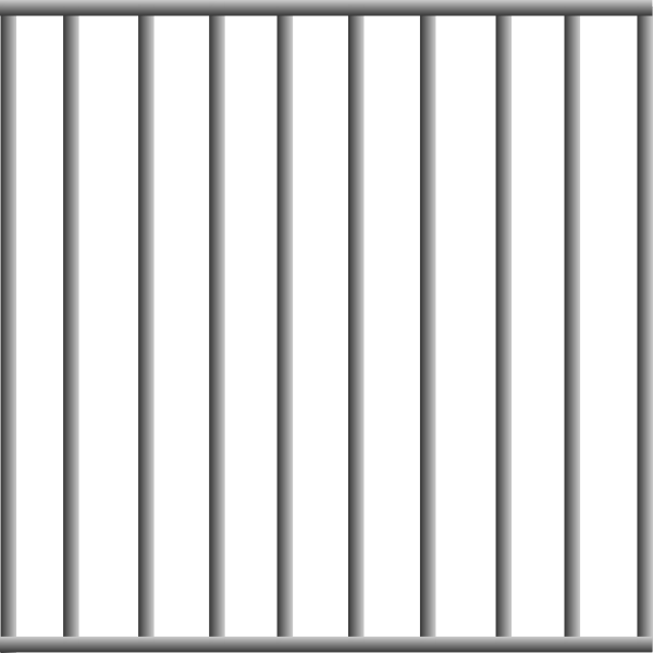 Jail Bars - Jail Bars Transparent Background (600x600), Png Download
