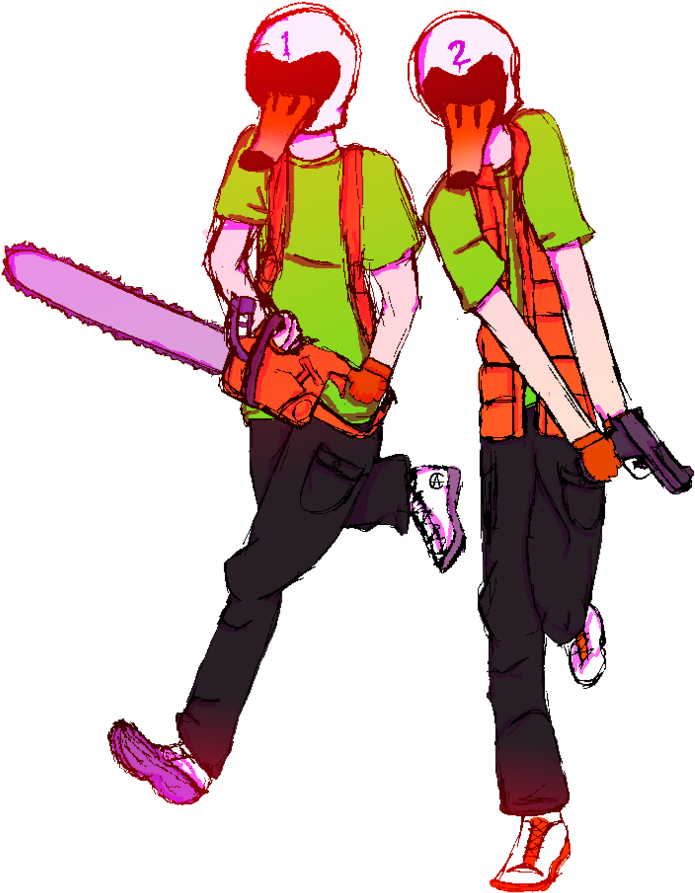 The Coolest Kids On The Block By Evearia - Illustration (790x1011), Png Download