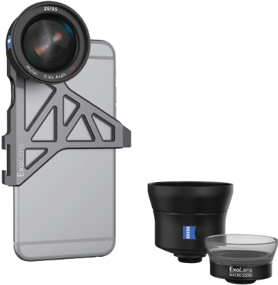 Zeiss Exolens - Exolens For Iphone 7 Plus (450x536), Png Download