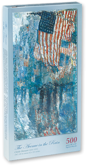 Avenue In The Rain (700x700), Png Download