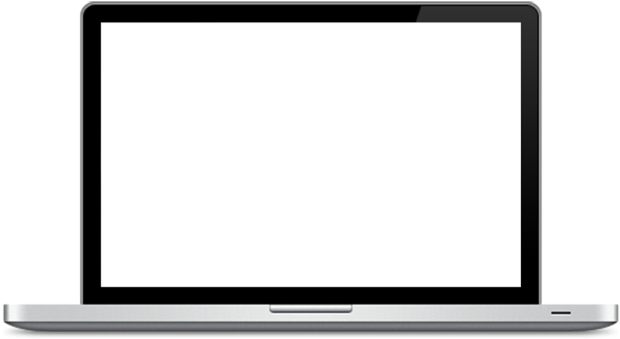 Computer Laptop Mockup Template - Mac Mockup Png (640x640), Png Download