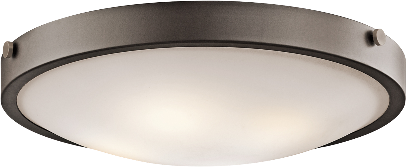 Ceiling Ot Light Png Transparent Image - Kichler Flush Mount (1876x1472), Png Download