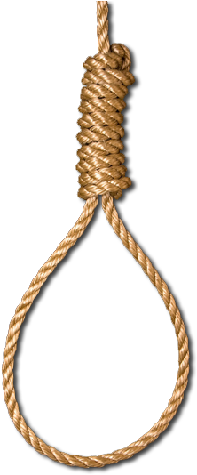Stuff And Nonsense - Transparent Noose (419x626), Png Download
