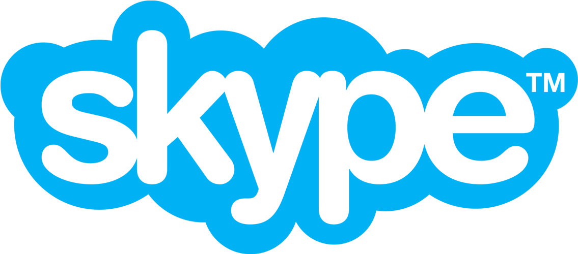 Skype Logo (2000x880), Png Download