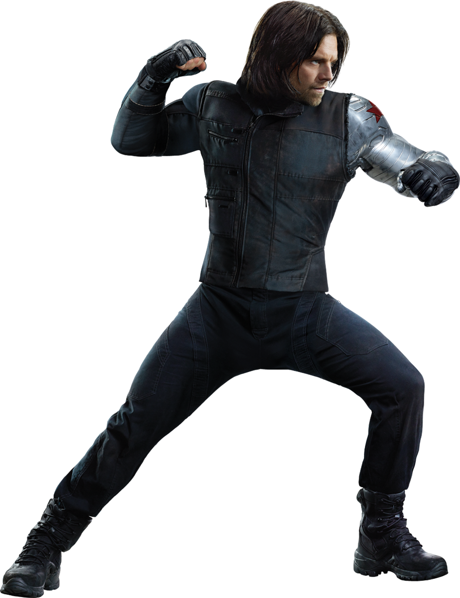 Civil War Full Body 01 - Soldado Invernal Guerra Civil (944x1227), Png Download