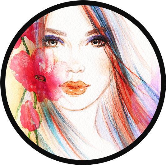 Watercolor Painting (598x593), Png Download