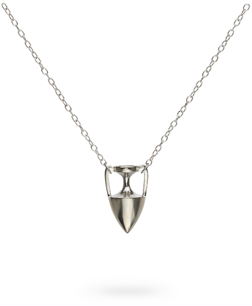 Princess Cut Channel Set Pendant (400x450), Png Download