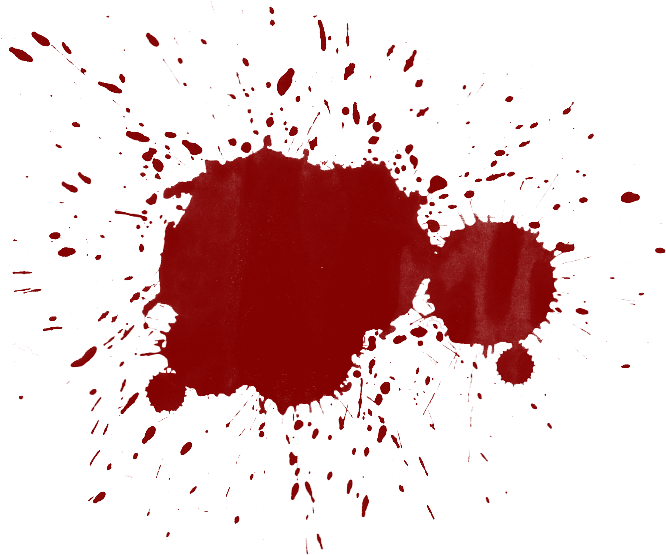 Images Free Download Splashes - Blood Png (688x554), Png Download