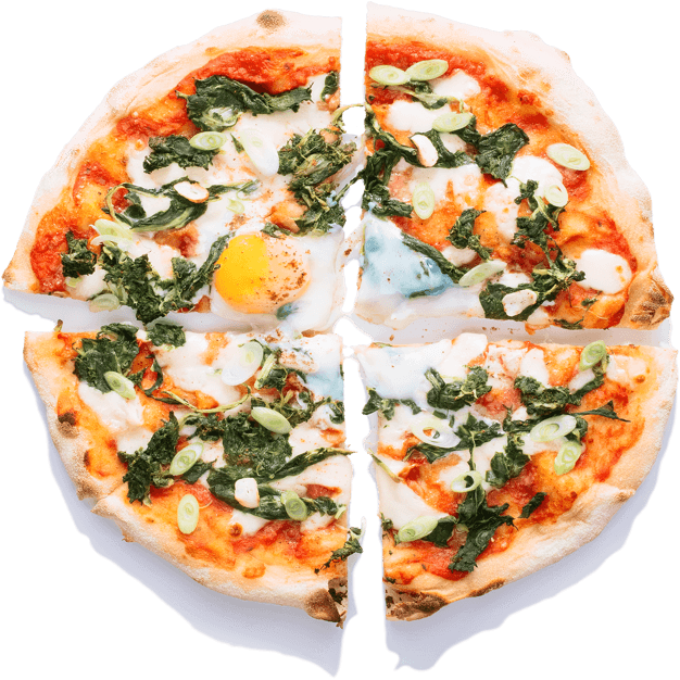 Skinny B**** Pizza - California-style Pizza (626x626), Png Download