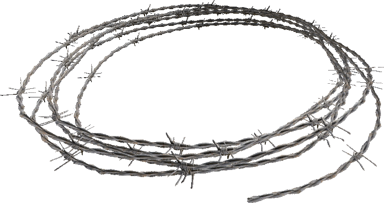 Barbed Wire Png (757x400), Png Download