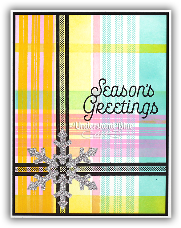 Happy Plaids Stamp Set - Graphic Design (650x798), Png Download