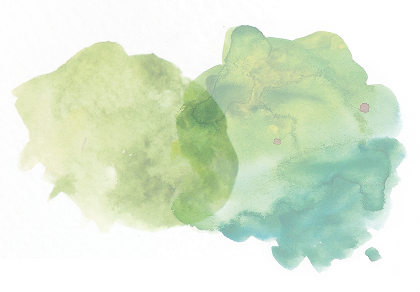 Dark Green Watercolor Splash Png (829x577), Png Download