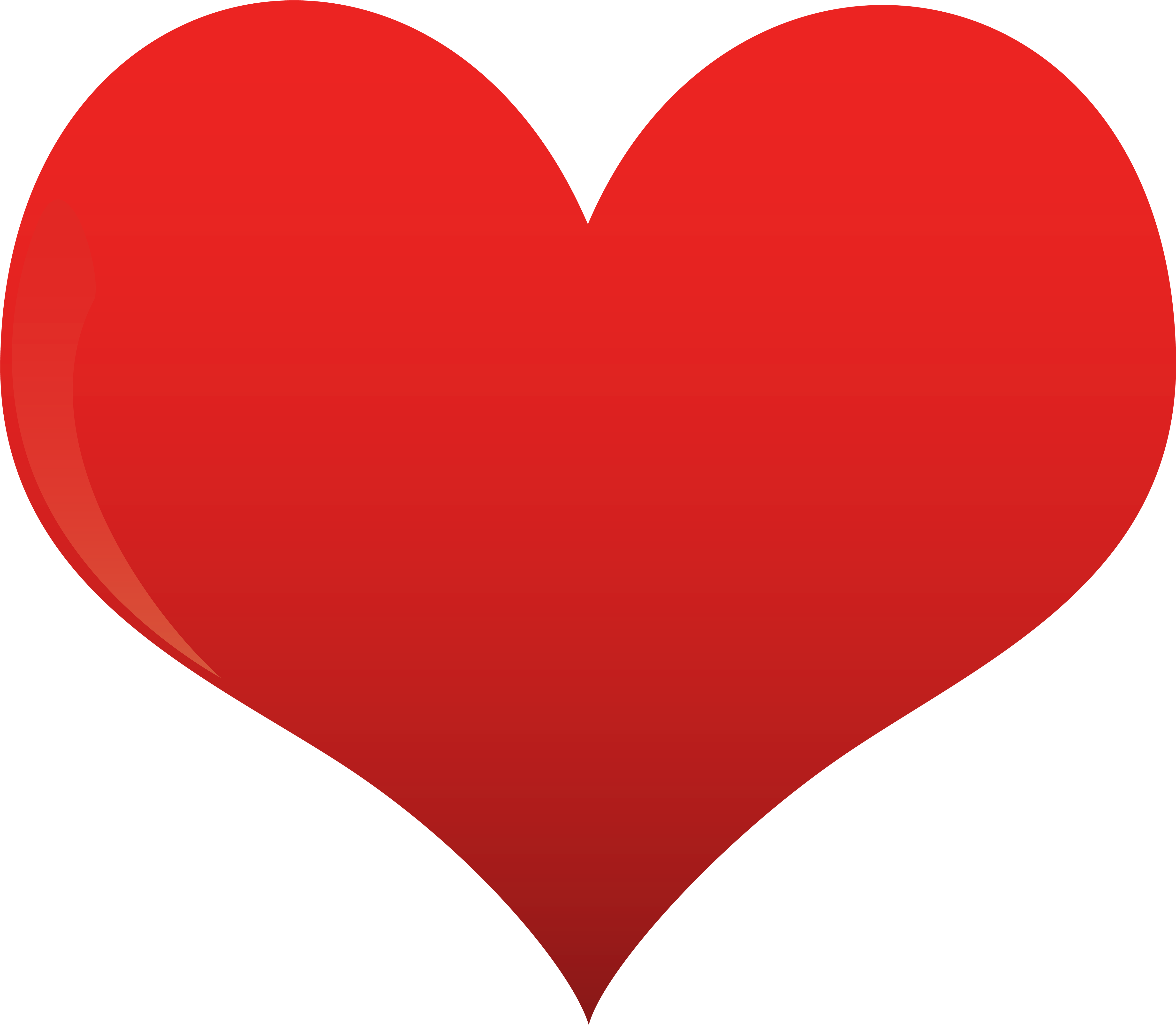 Classic Heart Png Clipart - Clip Art (5000x4355), Png Download