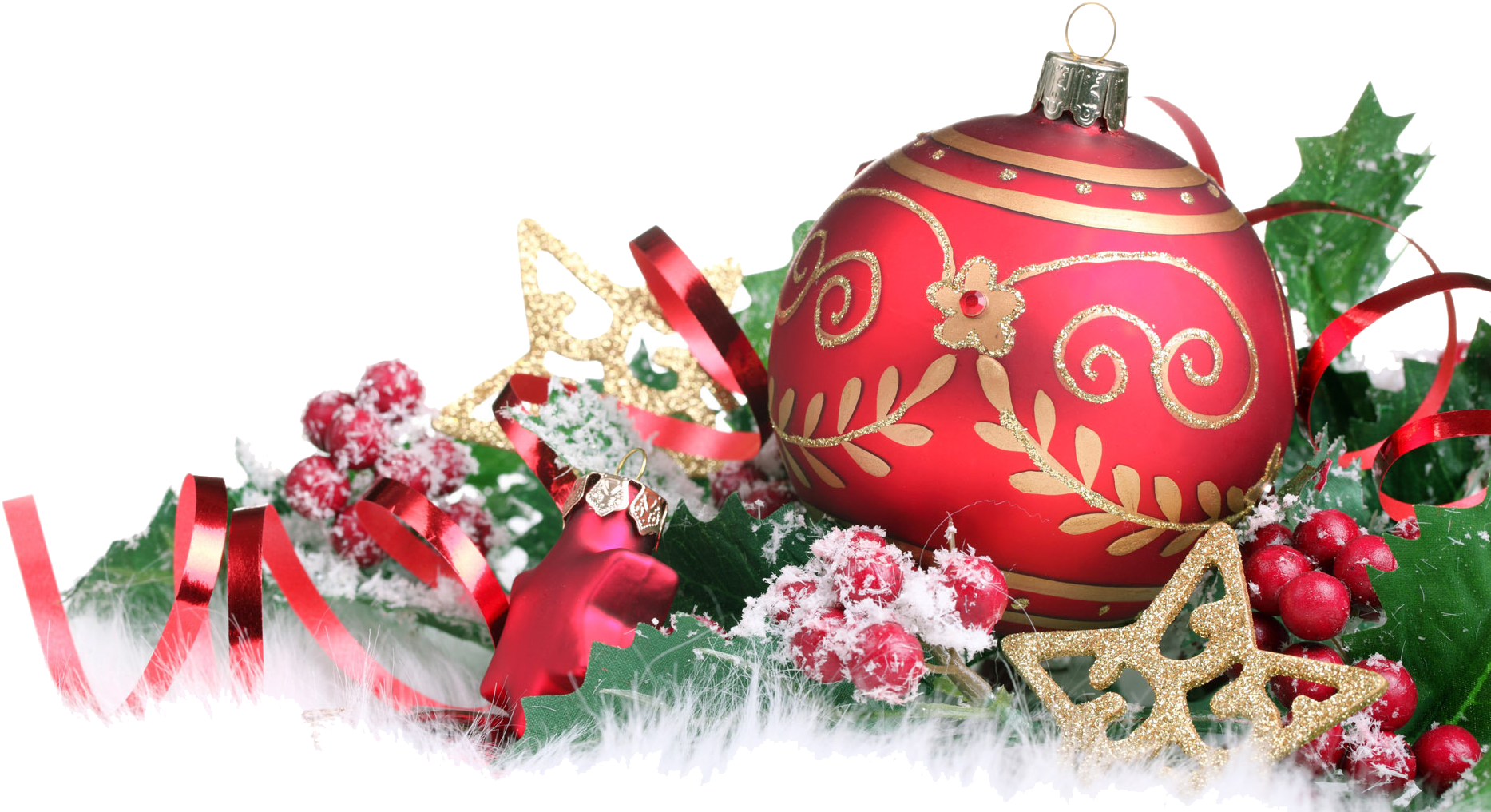 Christmas - Christmas Decorations Jpg (1920x1200), Png Download