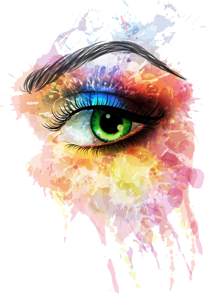 Eye Drawing Quotation Illustration - Purebeau Microblading (689x1000), Png Download