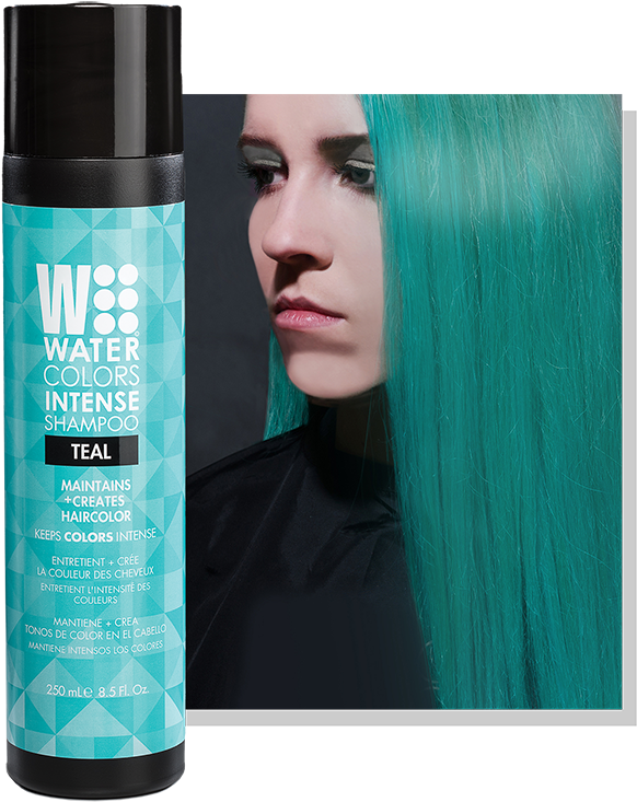 Watercolors Intense Shampoo - Watercolor Intense Silver Shampoo (600x750), Png Download