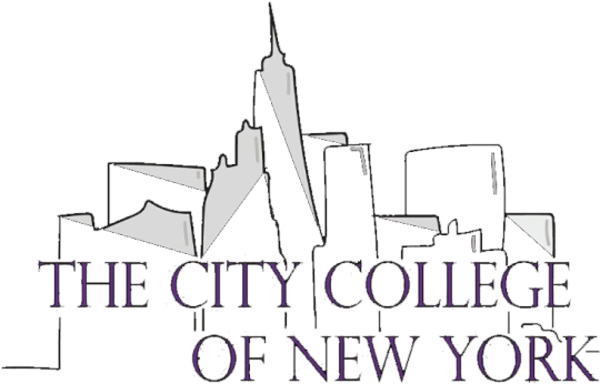 City College Snapchat Geofilter - Skyline (616x1024), Png Download