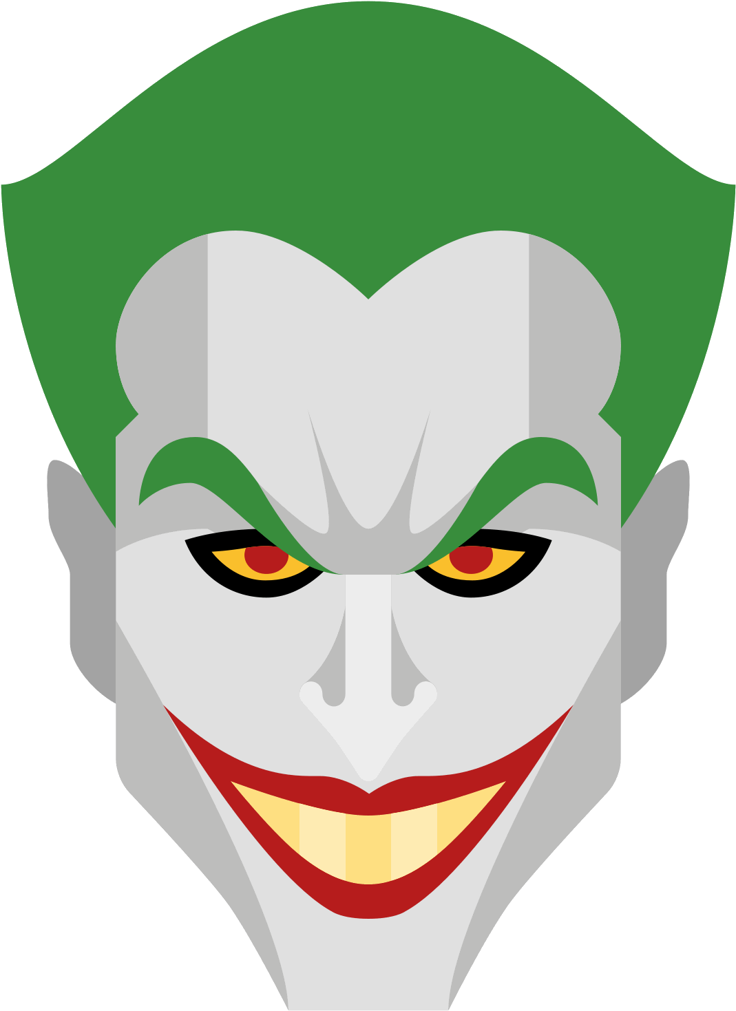 Joker Smile Png Picture Free Windows Joker Icon (1600x1600), Png Download