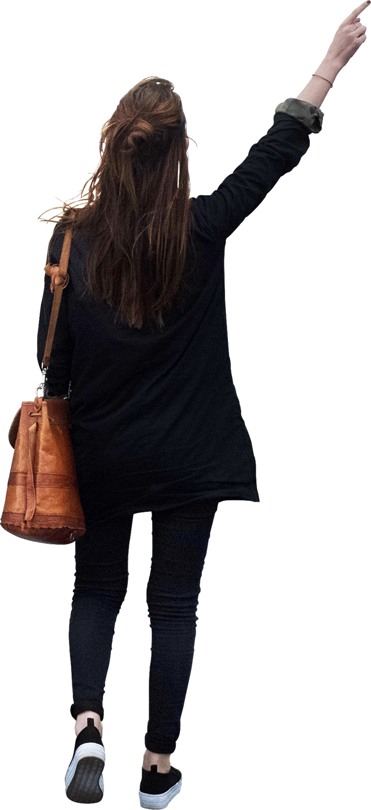 People Png Pic - People In Museum Png (734x1600), Png Download