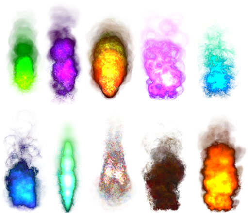 Magical Flames - Portable Network Graphics (600x500), Png Download