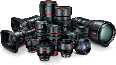 Cinema Lenses - Camera Lens (400x300), Png Download