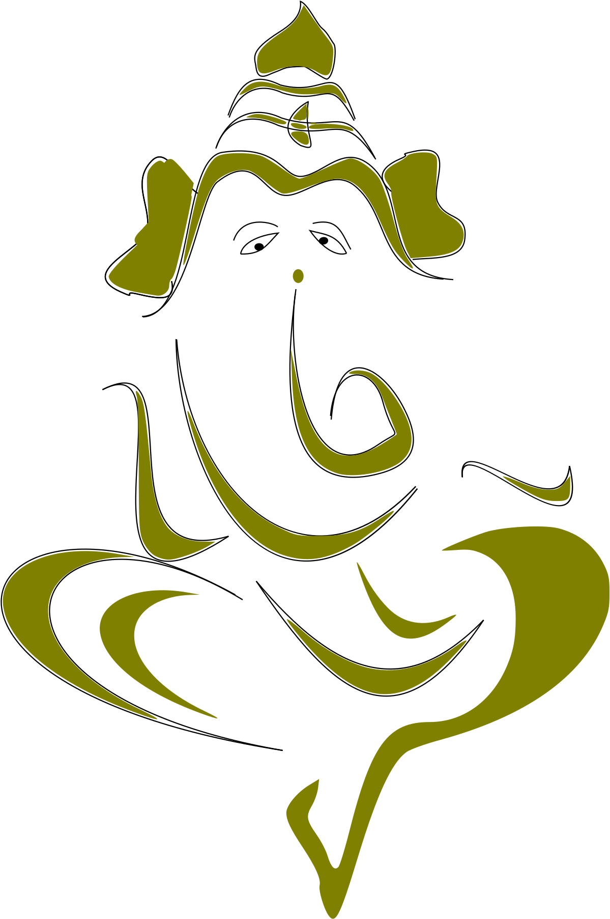 Vinayagar Png (1697x2400), Png Download