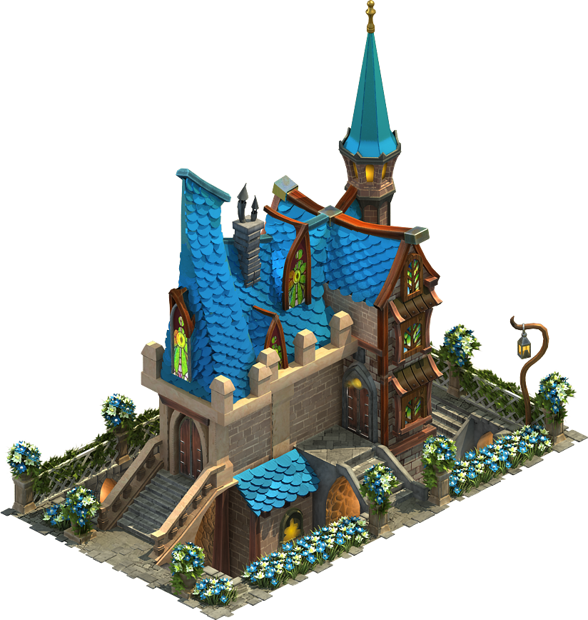 Magic Residence Humans Ch10 - Maxed Elven Residence Elvenar (824x868), Png Download