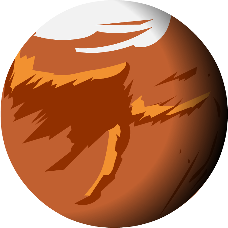 Mars Transparent Icon - Brainpop Mars (880x880), Png Download