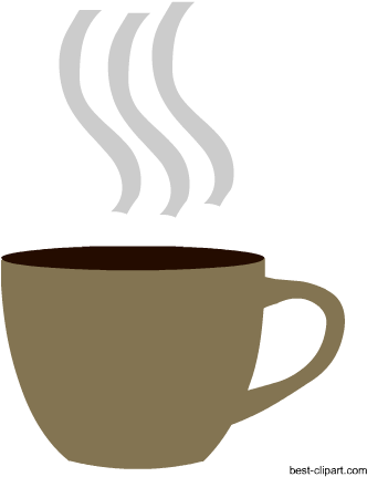 Coffee Mug With Steam (450x450), Png Download