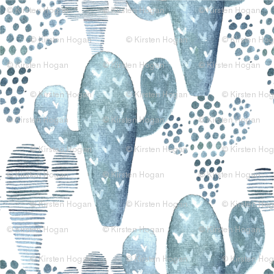Cactus Western Watercolor - Watercolor Painting (400x400), Png Download