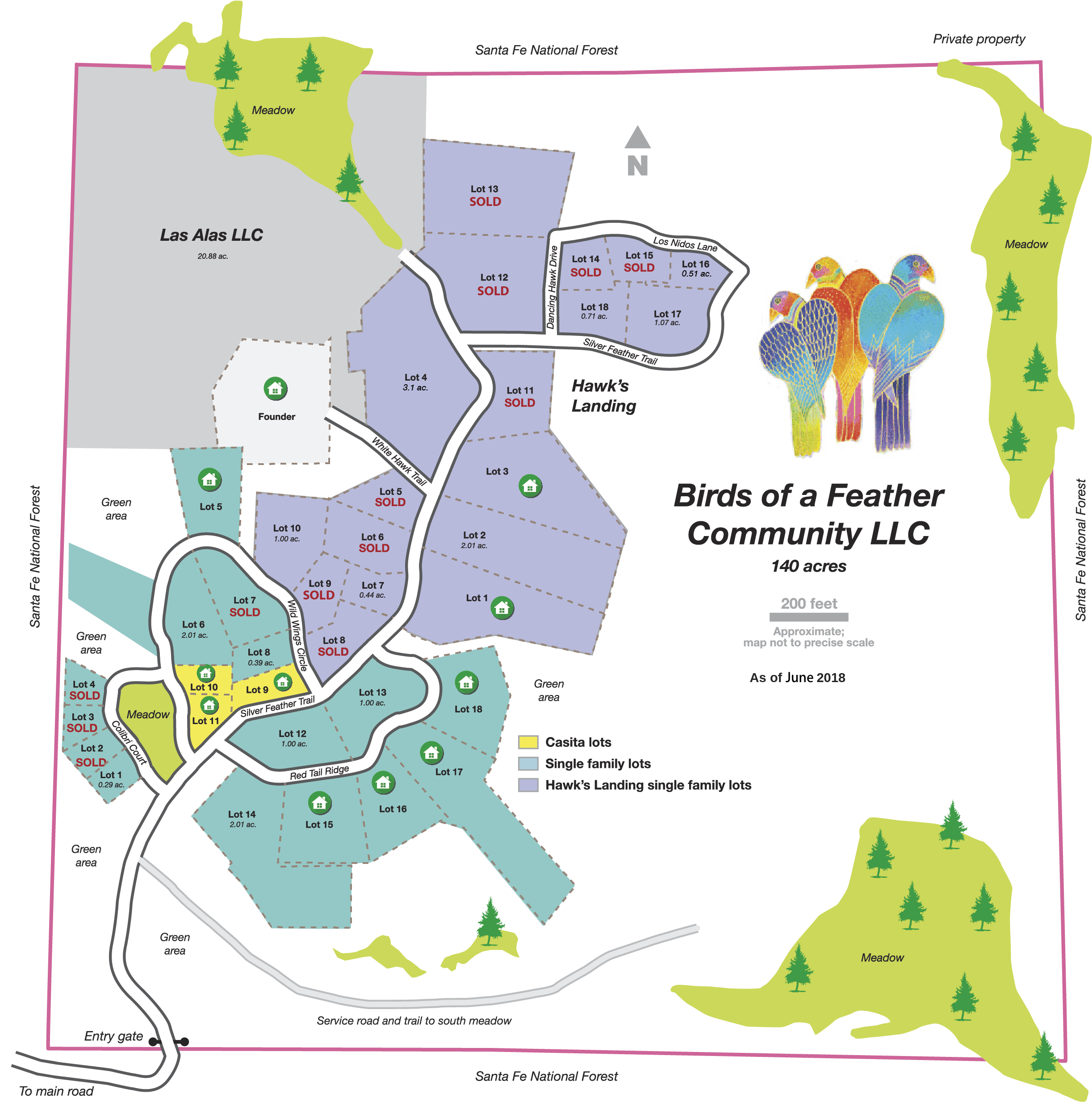 Birds Of A Feather Community Map - Bird (2505x2530), Png Download