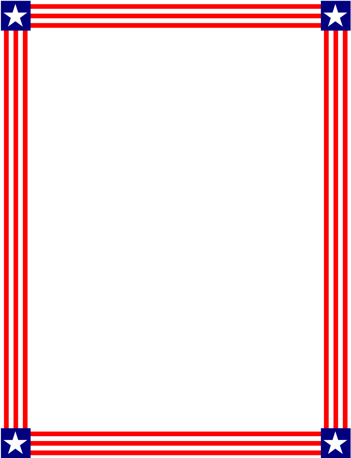 Free Borders And Clip Art - Memorial Day Crossword Puzzle (765x990), Png Download