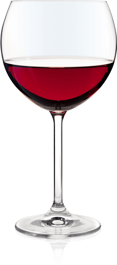 Alcohol Vessel - 100ml Of Red Wine (540x1154), Png Download