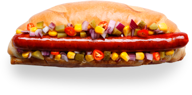 Hot Dog - Coney Island Hot Dog (624x310), Png Download